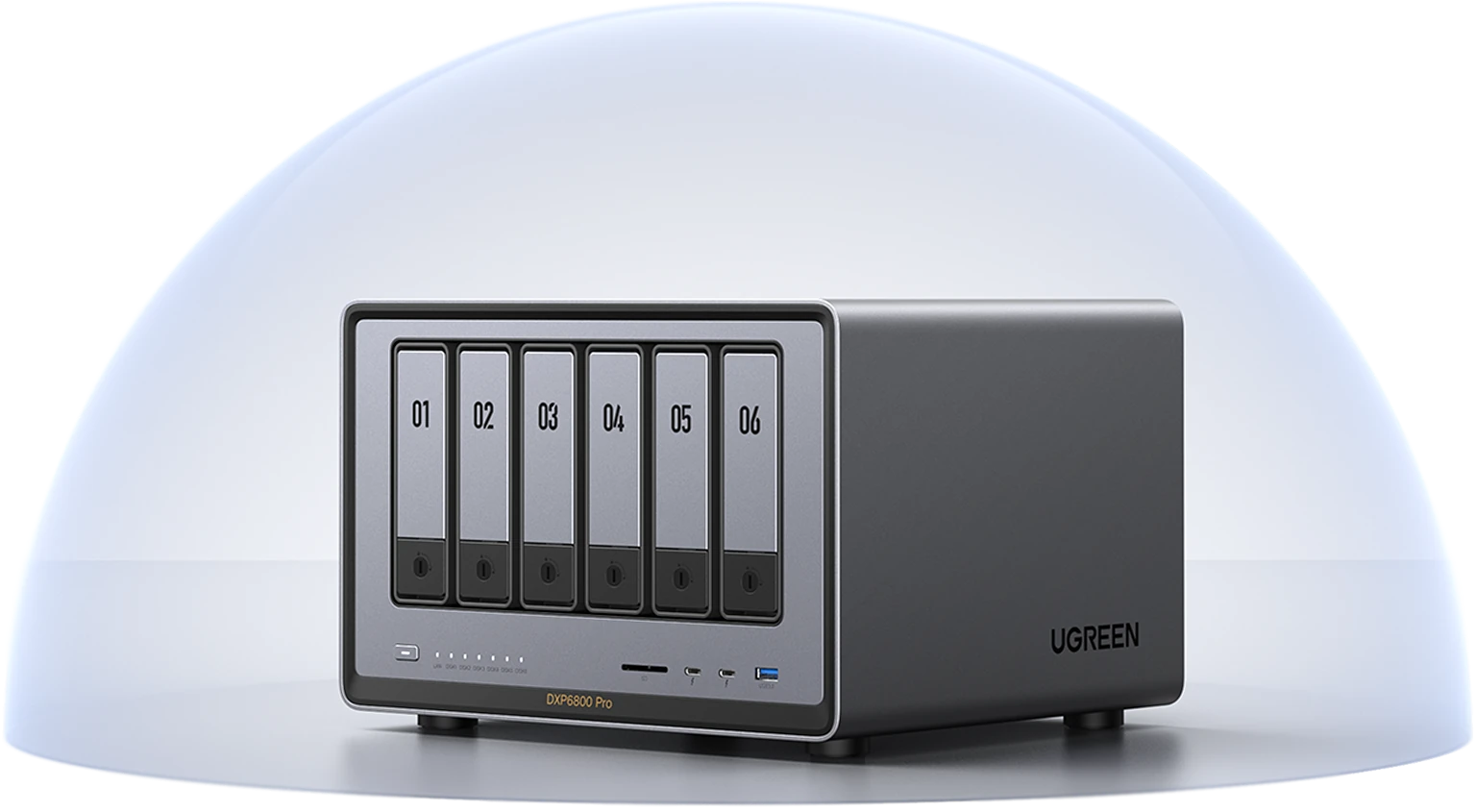 UGREEN NASyncをデータ損失や攻撃から守るイメージ