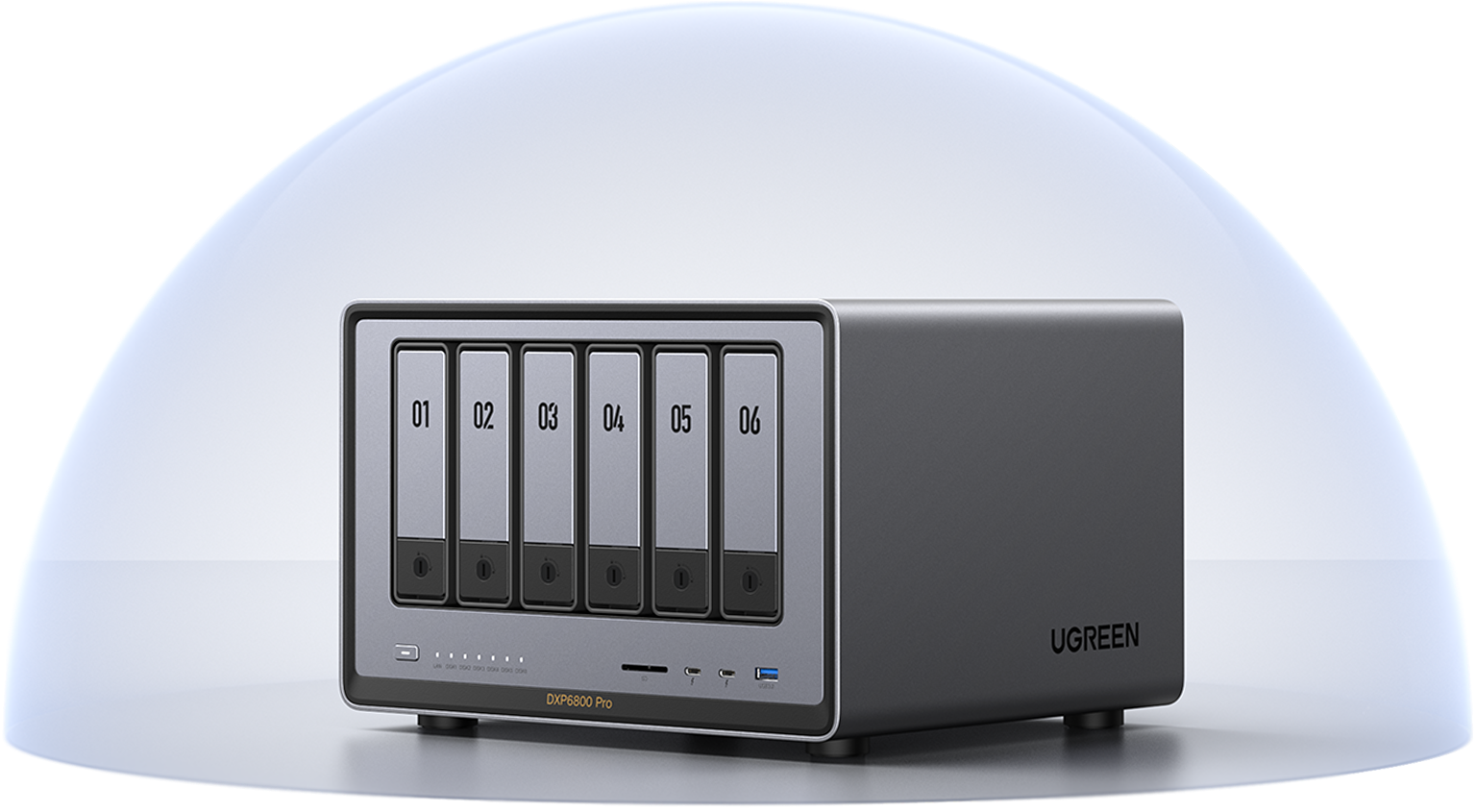 UGREEN NASyncをデータ損失や攻撃から守るイメージ